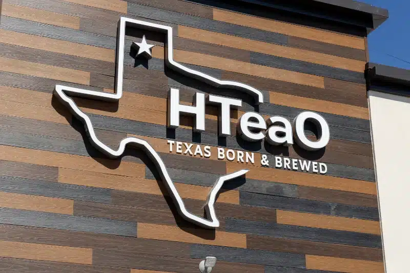 HTeaO sign